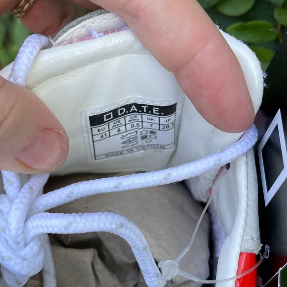 NWT | D.A.T.E. | Fuga Sneakers Pink/Red/Grey | US 9.5 - Picture 11 of 14